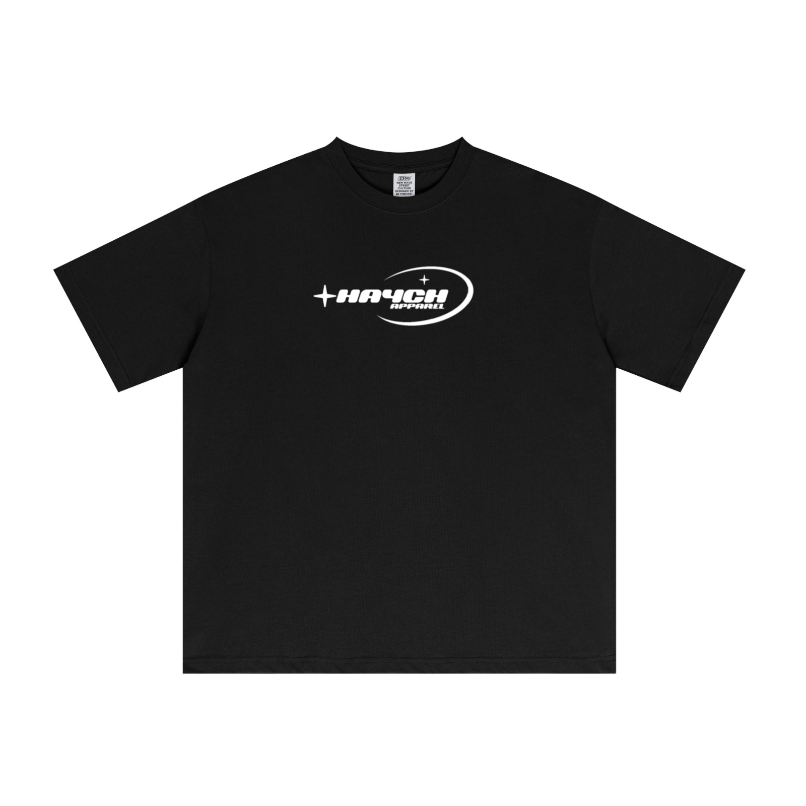 235GSM Men's Cool-Touch T-Shirt Black