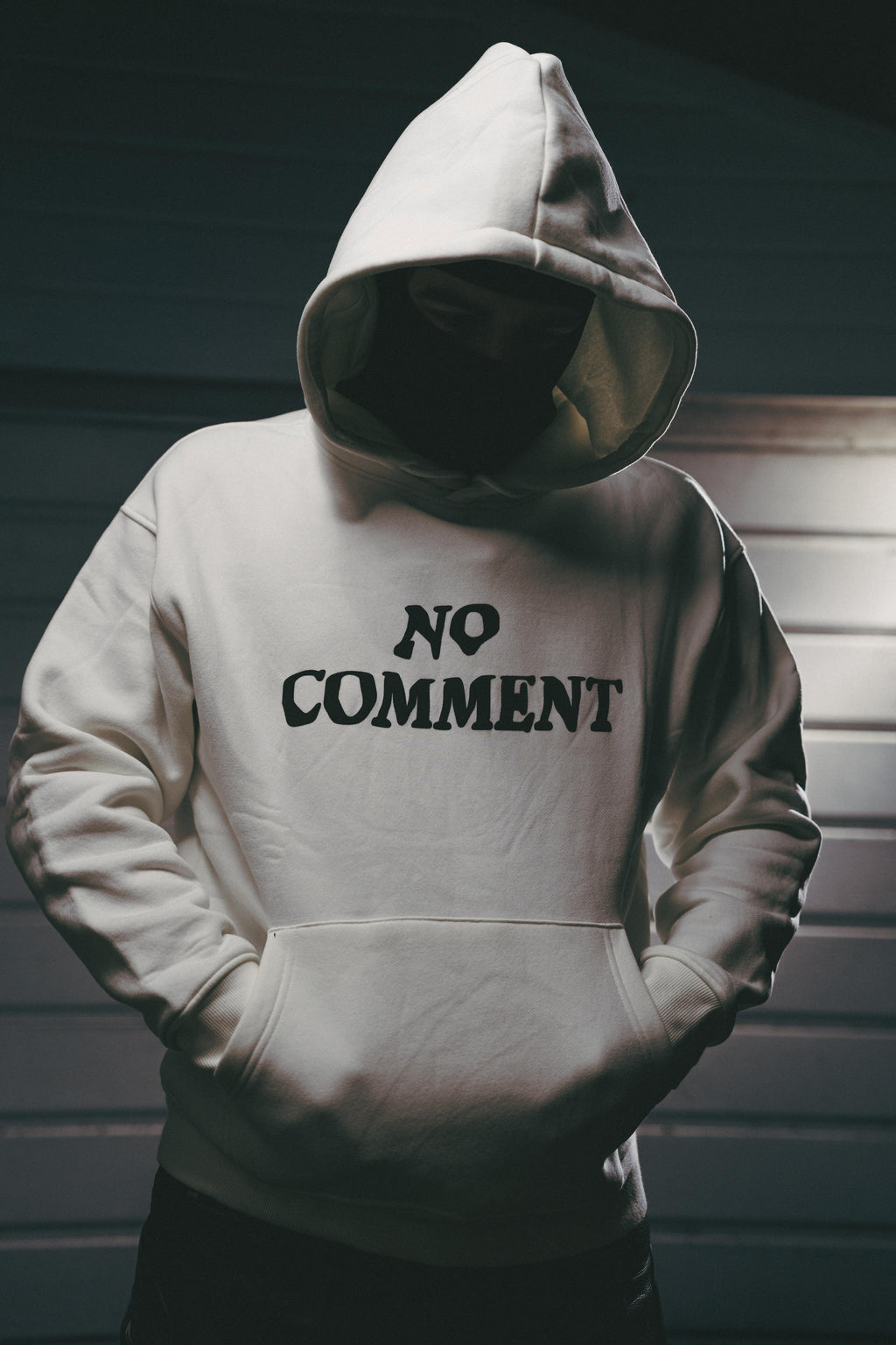 'WANTED' Puff Print Pullover Hoodie