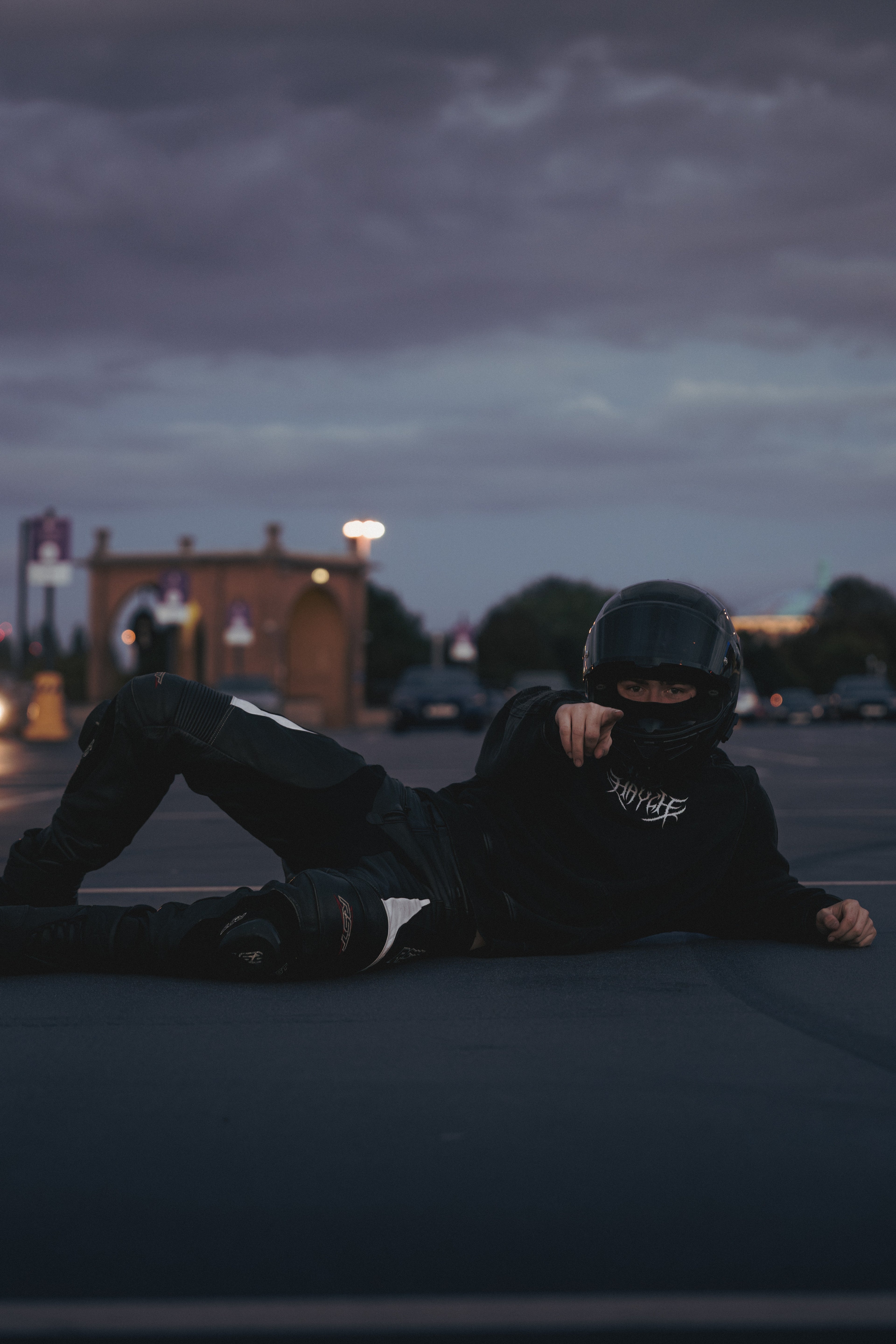 'SCREAM' Gothic Washed Pullover Hoodie