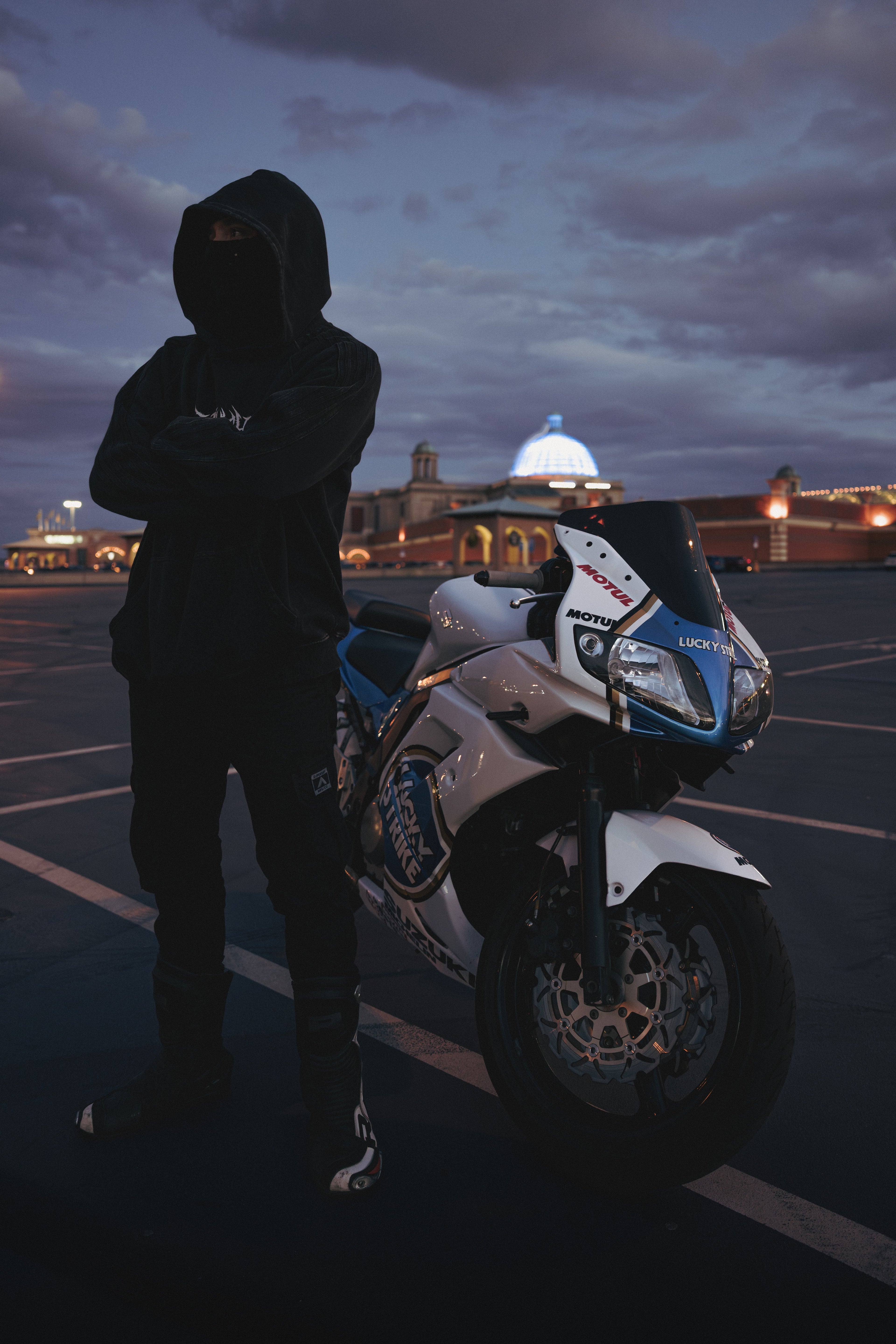 'SCREAM' Gothic Washed Pullover Hoodie