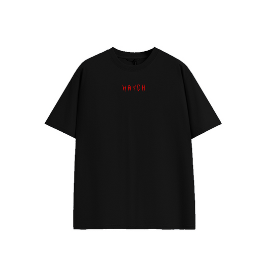 250GSM Unisex Moisture Wicking Tee Black